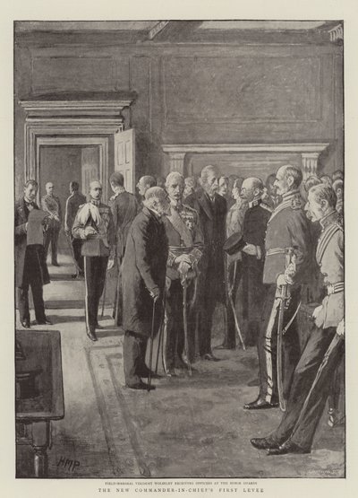 新総司令官の最初の堤防 作： Henry Marriott Paget